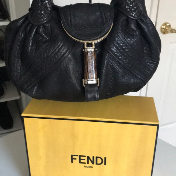 Fendi Handbags - AUTHENTIC FENDI SPY ZUCCA BAG.